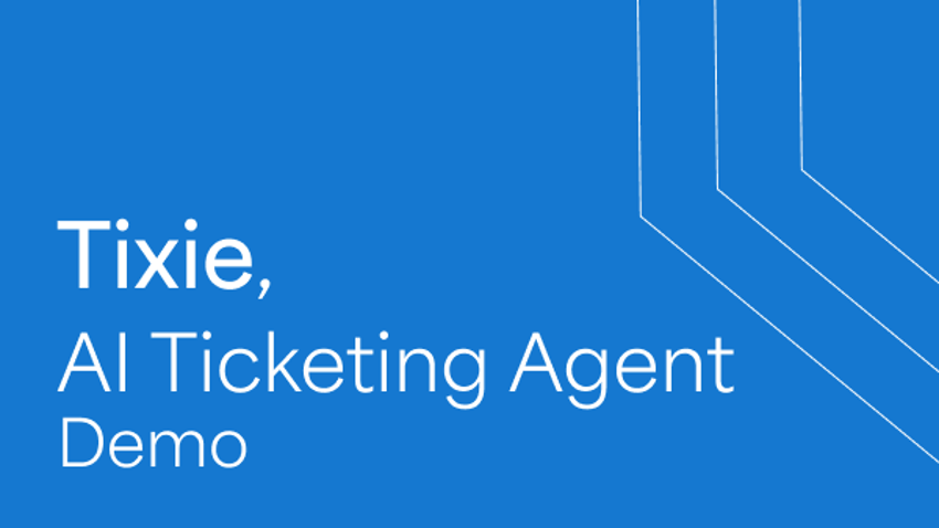 Tixie Ticketing Agent Demo